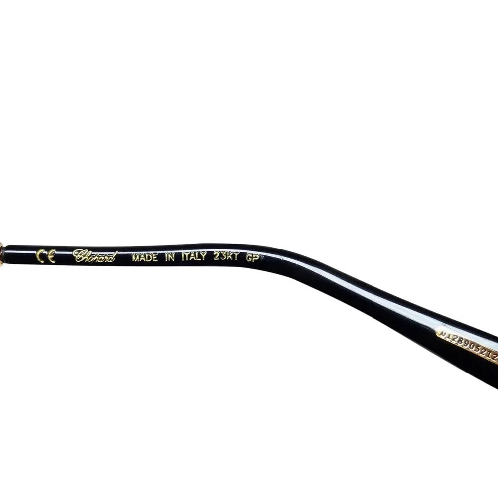 🔥 AUTHENTIC Chopard VCH333W 0700 Luxury Italian Eyeglasses - Black/Gold 55mm